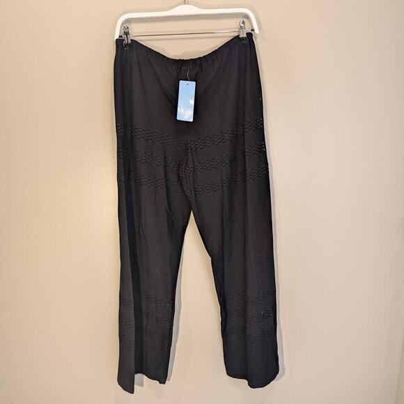 Dotti Pants Cover-Up ResortWear SwimWear Beach Pool Costal Lounge Chic - Size M - Picture 5 of 6